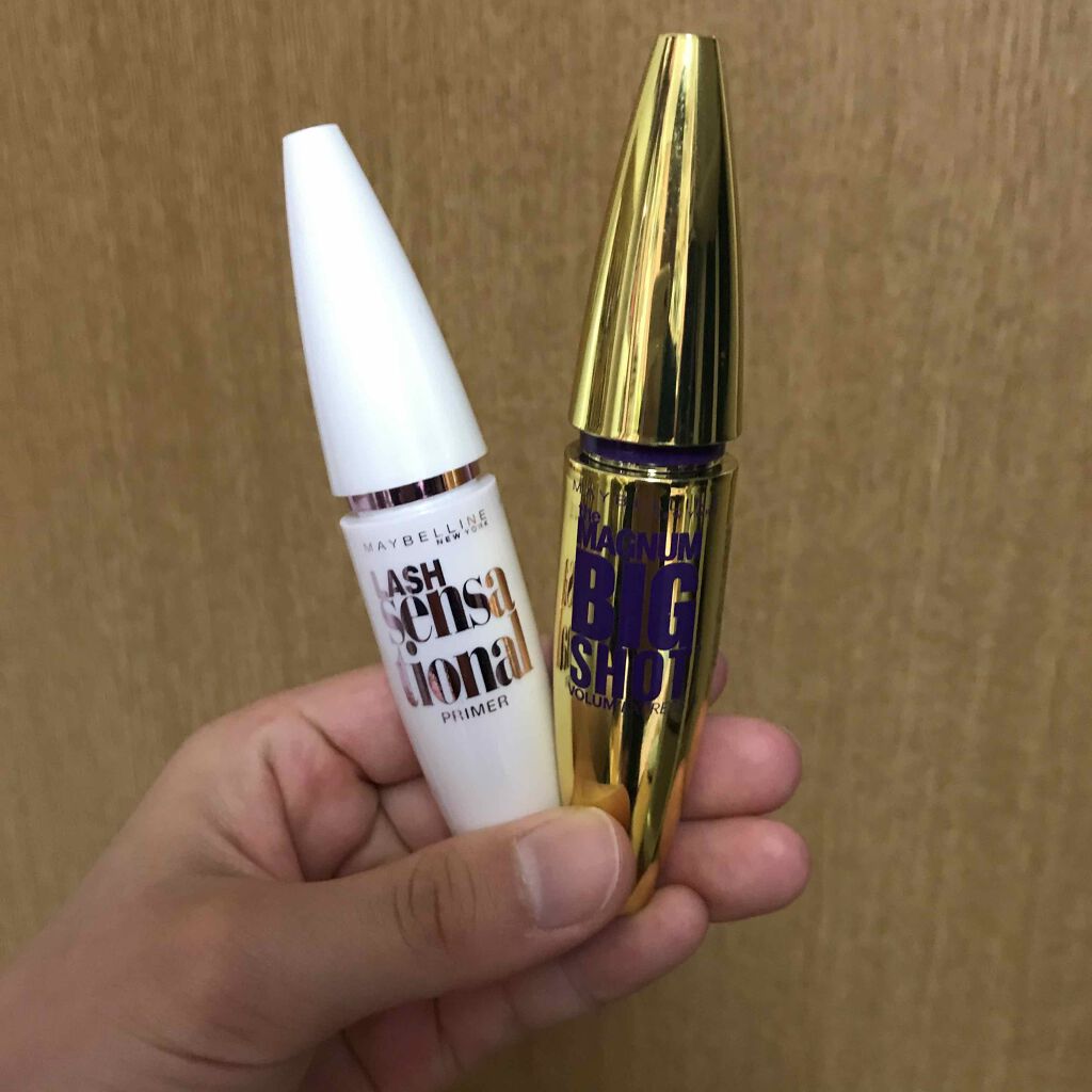 ラッシュセンセーショナル プライマー/MAYBELLINE NEW YORK/マスカラ下地を使ったクチコミ（1枚目）