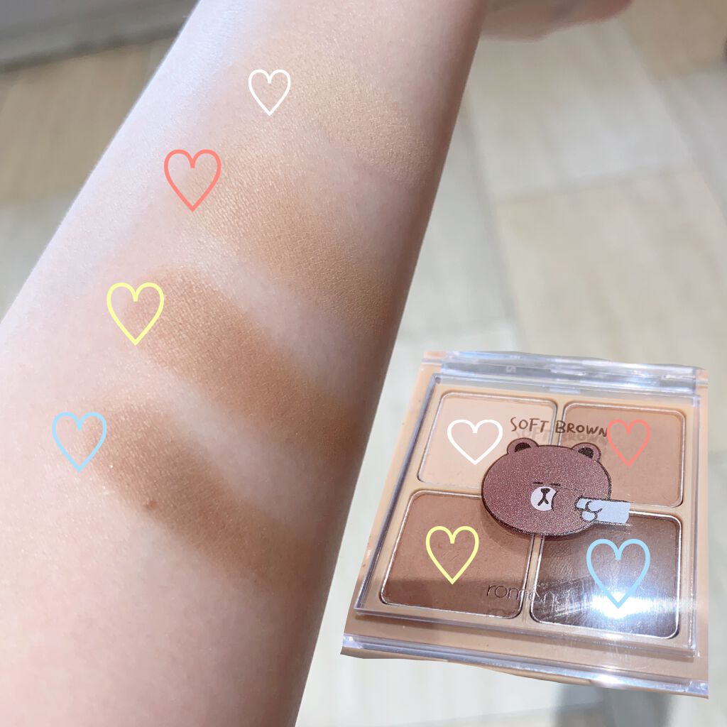 LINE FRIENDS EDITION/rom&nd/メイクアップキットを使ったクチコミ（2枚目）