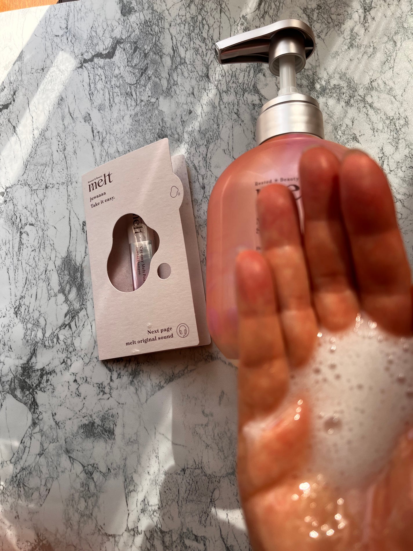 メルト モイストシャンプー/トリートメント/melt/市販シャンプーを使ったクチコミ(4枚目)