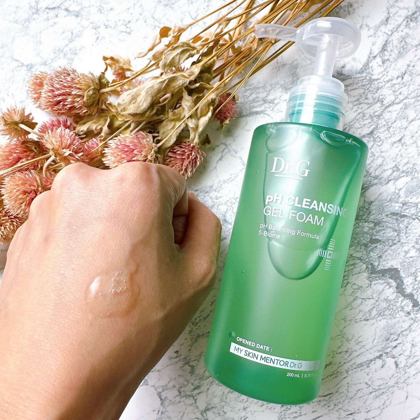 弱酸性クレンジングジェルフォーム/Dr.G/その他洗顔料を使ったクチコミ(2枚目)