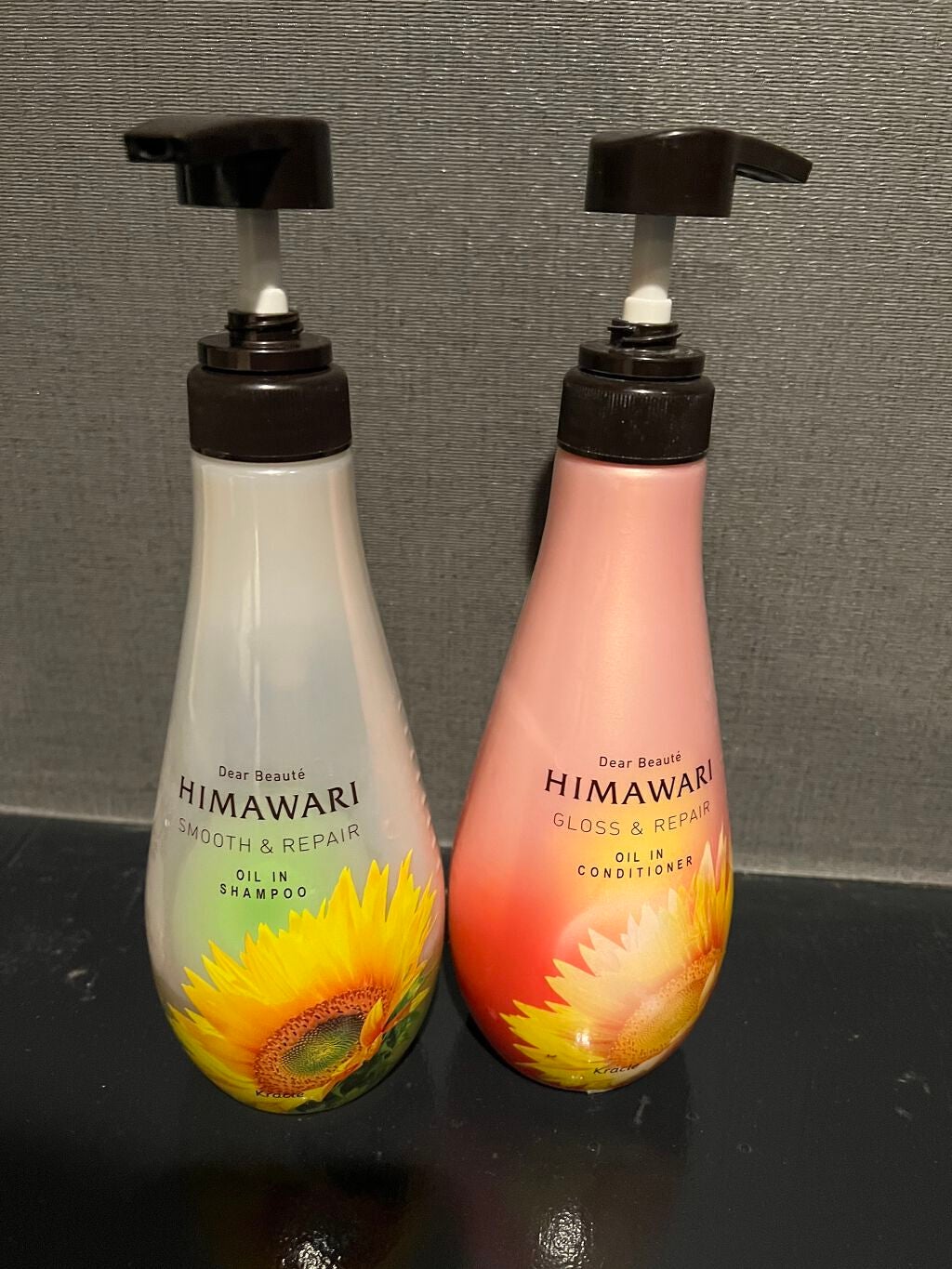 オイルインシャンプー/オイルインコンディショナー(リッチ&リペア)/ディアボーテ/市販シャンプーを使ったクチコミ(1枚目)