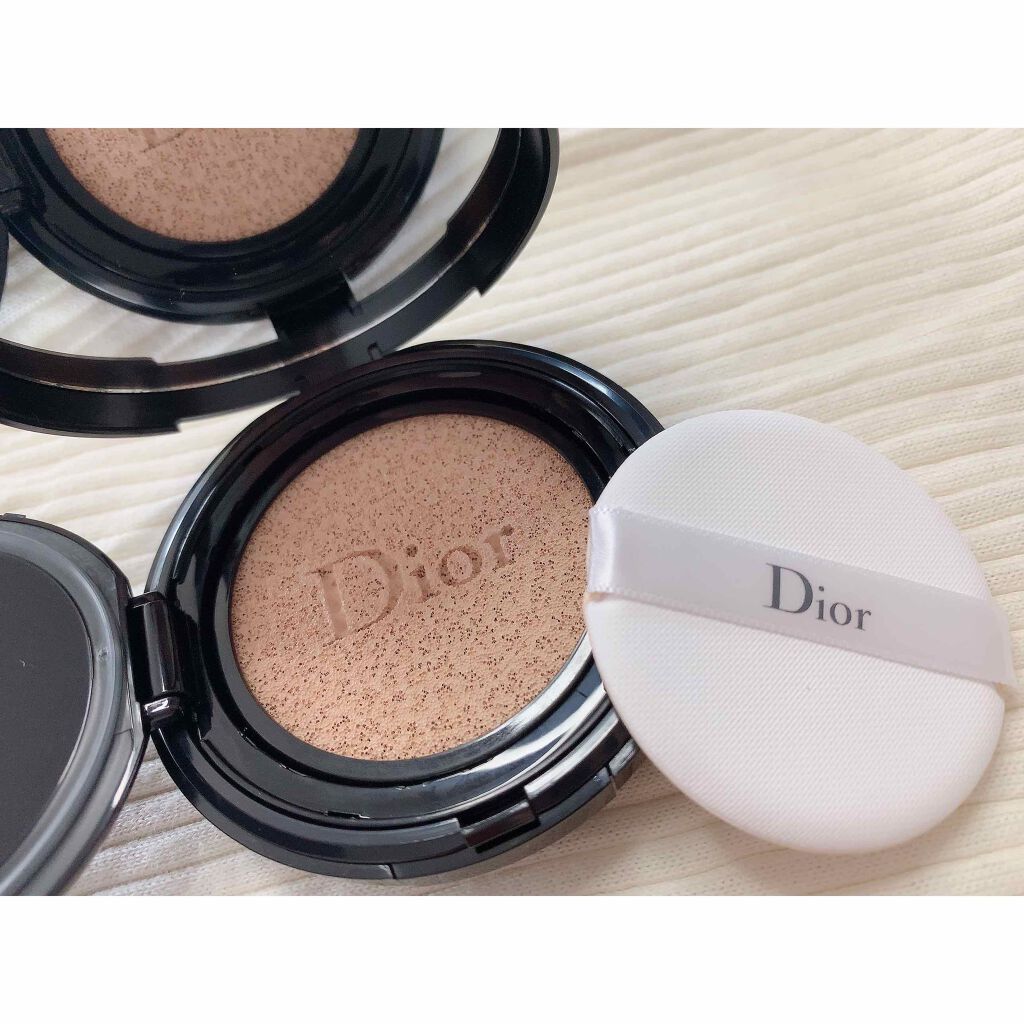 【旧】ディオールスキン フォーエヴァー クッション 0N ニュートラル〈ディオリビエラ エディション〉（生産終了）/Dior/クッションファンデーションを使ったクチコミ（2枚目）