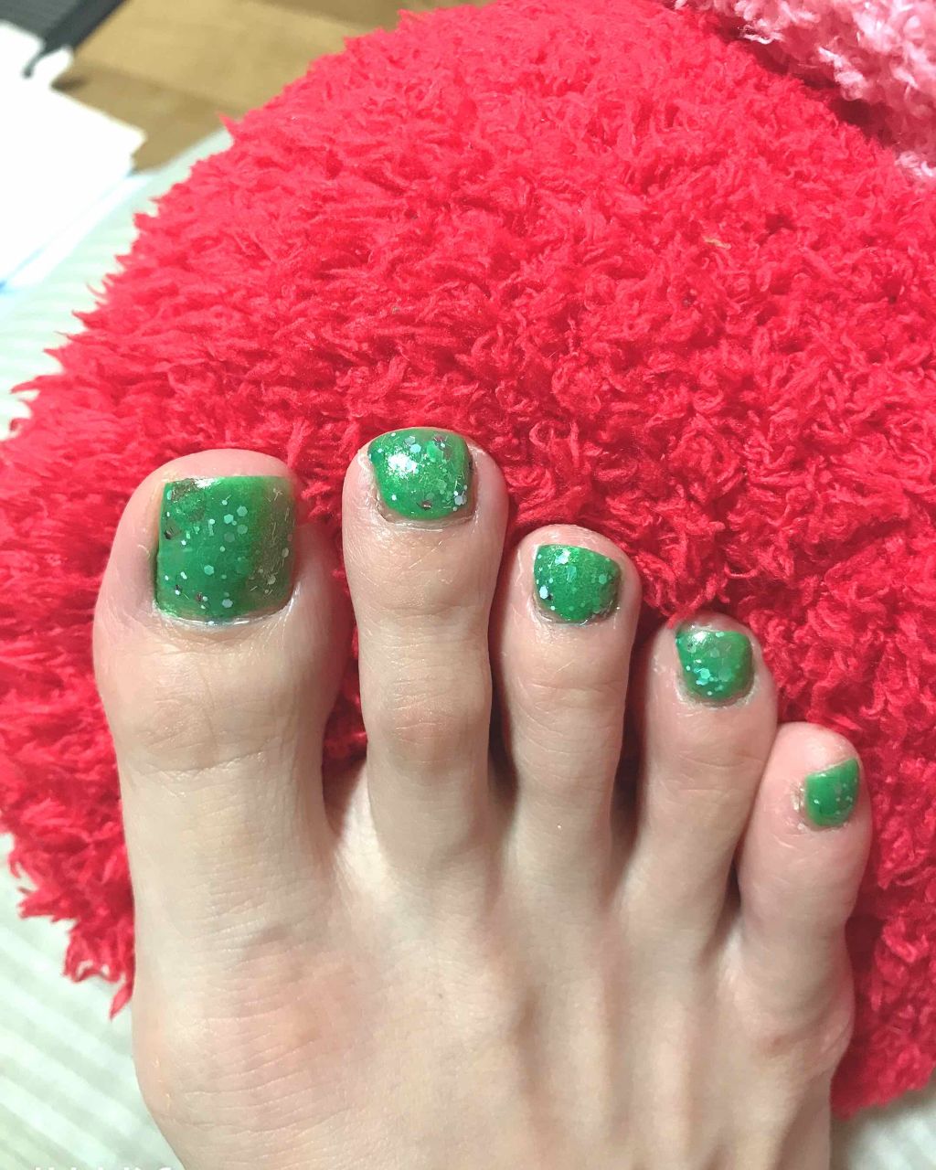 AT フレーク ネイル グリッター/Art Collection/マニキュアを使ったクチコミ(1枚目)