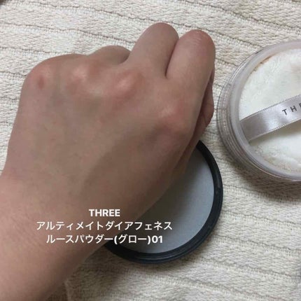 THREE シマリング グロー デュオ/THREE/クリームハイライトを使ったクチコミ(3枚目)