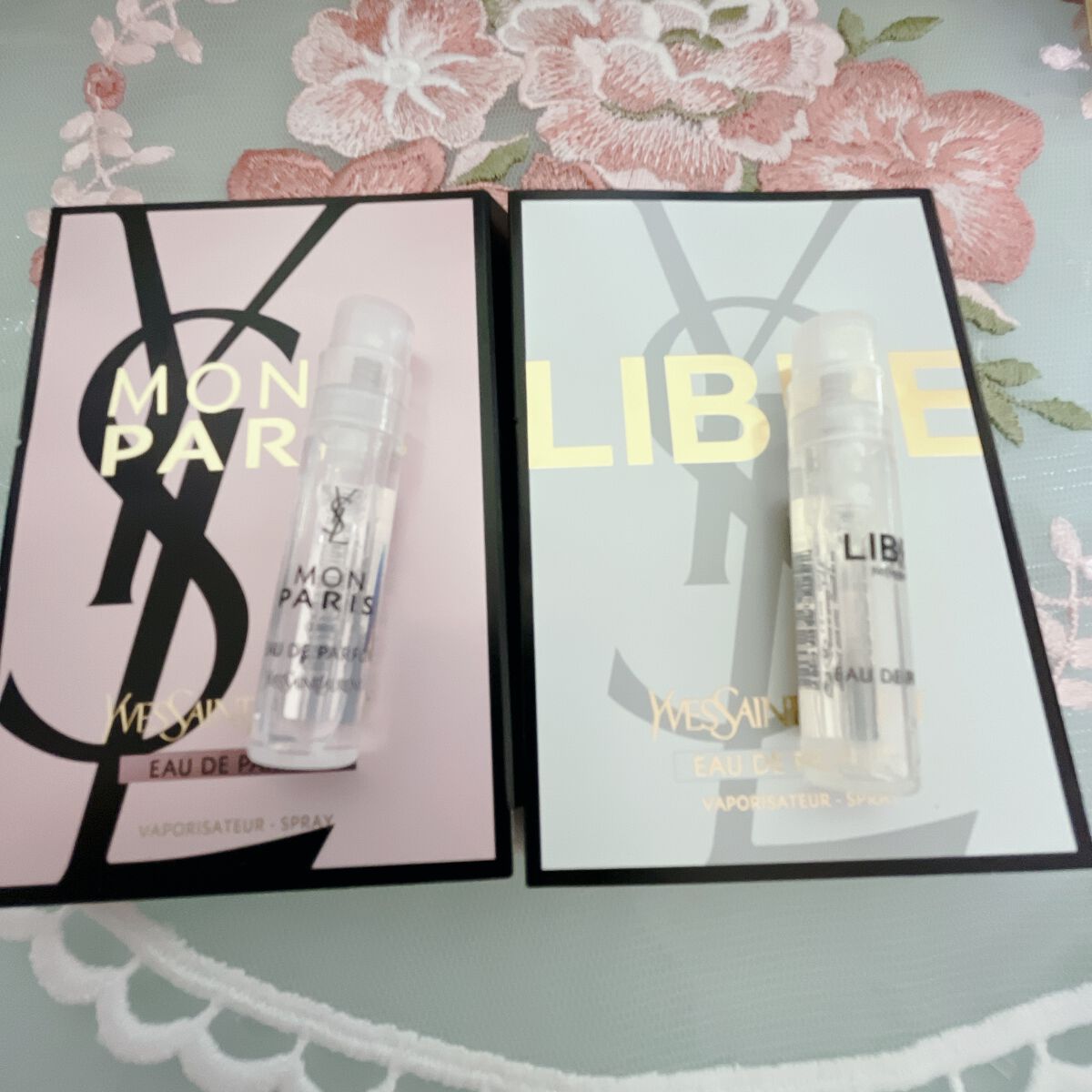 ルージュ ヴォリュプテ シャイン/YVES SAINT LAURENT BEAUTE/口紅を使ったクチコミ(3枚目)