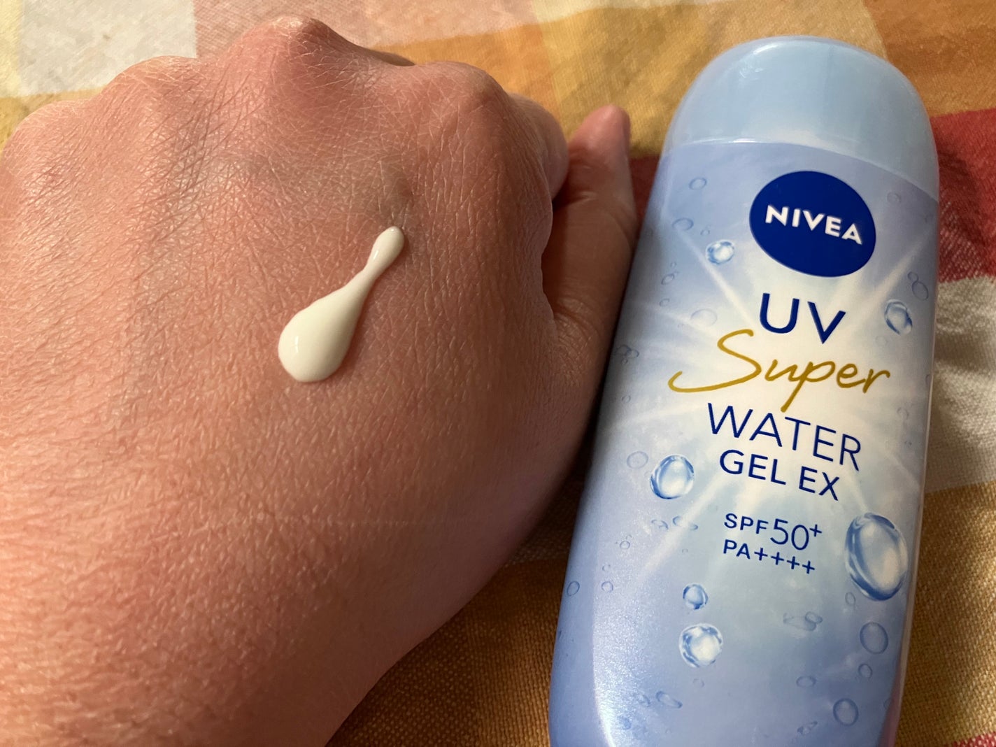 ニベアUV ウォータージェルEX/ニベア/日焼け止めジェルを使ったクチコミ(4枚目)