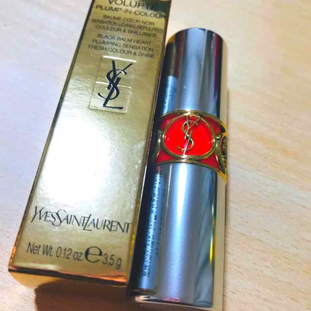 ヴォリュプテ プランプインカラー/YVES SAINT LAURENT BEAUTE/口紅を使ったクチコミ(2枚目)