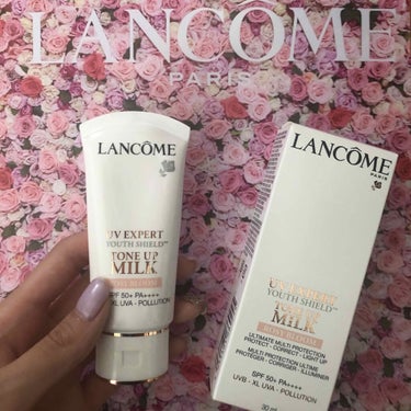 UV エクスペール トーン アップ ローズ/LANCOME/日焼け止め・UVケアを使ったクチコミ（1枚目）