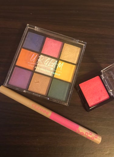 UR GLAM　BLOOMING EYE COLOR PALETTE/U R GLAM/アイシャドウパレットを使ったクチコミ（2枚目）