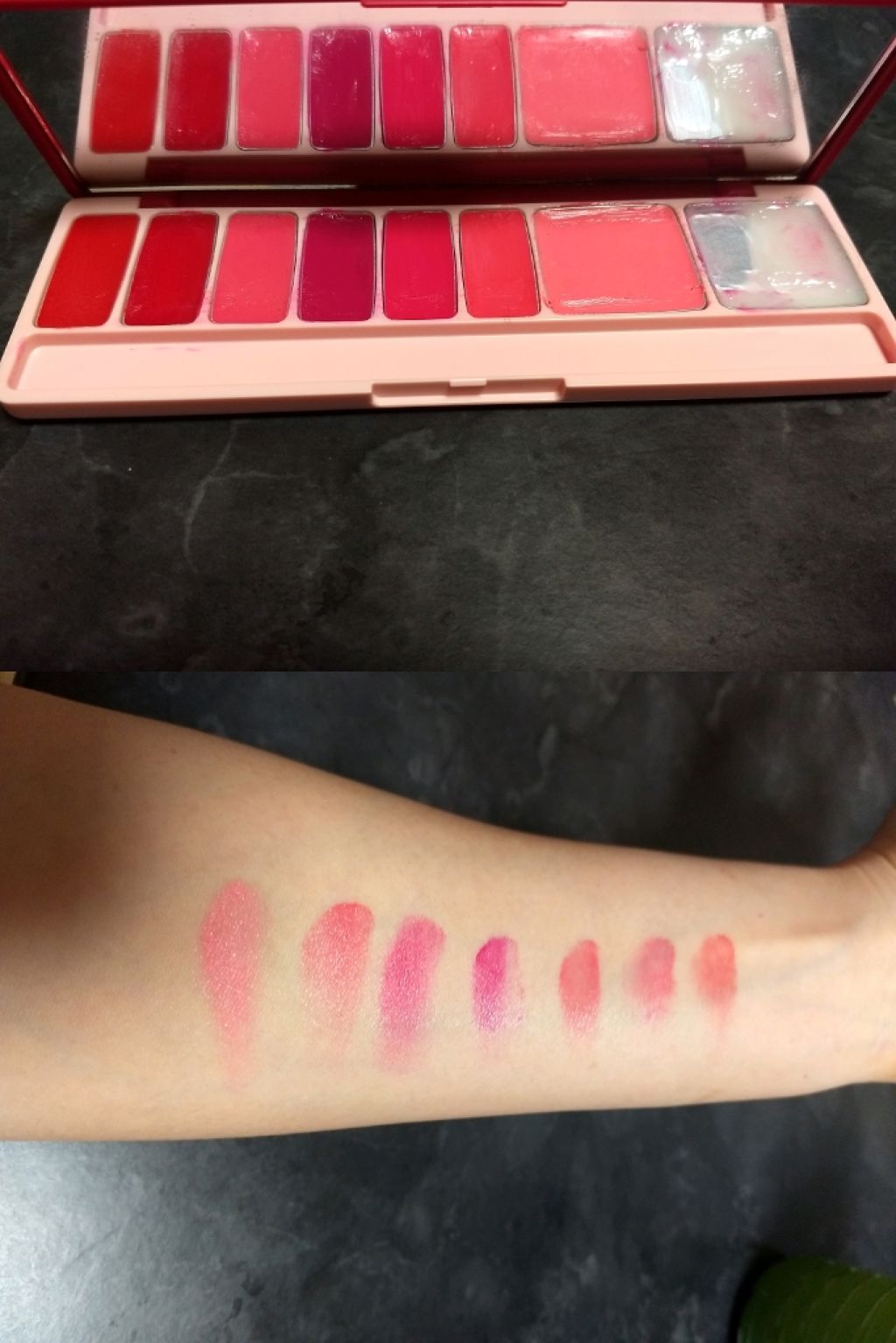 プレイカラーリップ＆チーク/ETUDE/口紅を使ったクチコミ（2枚目）