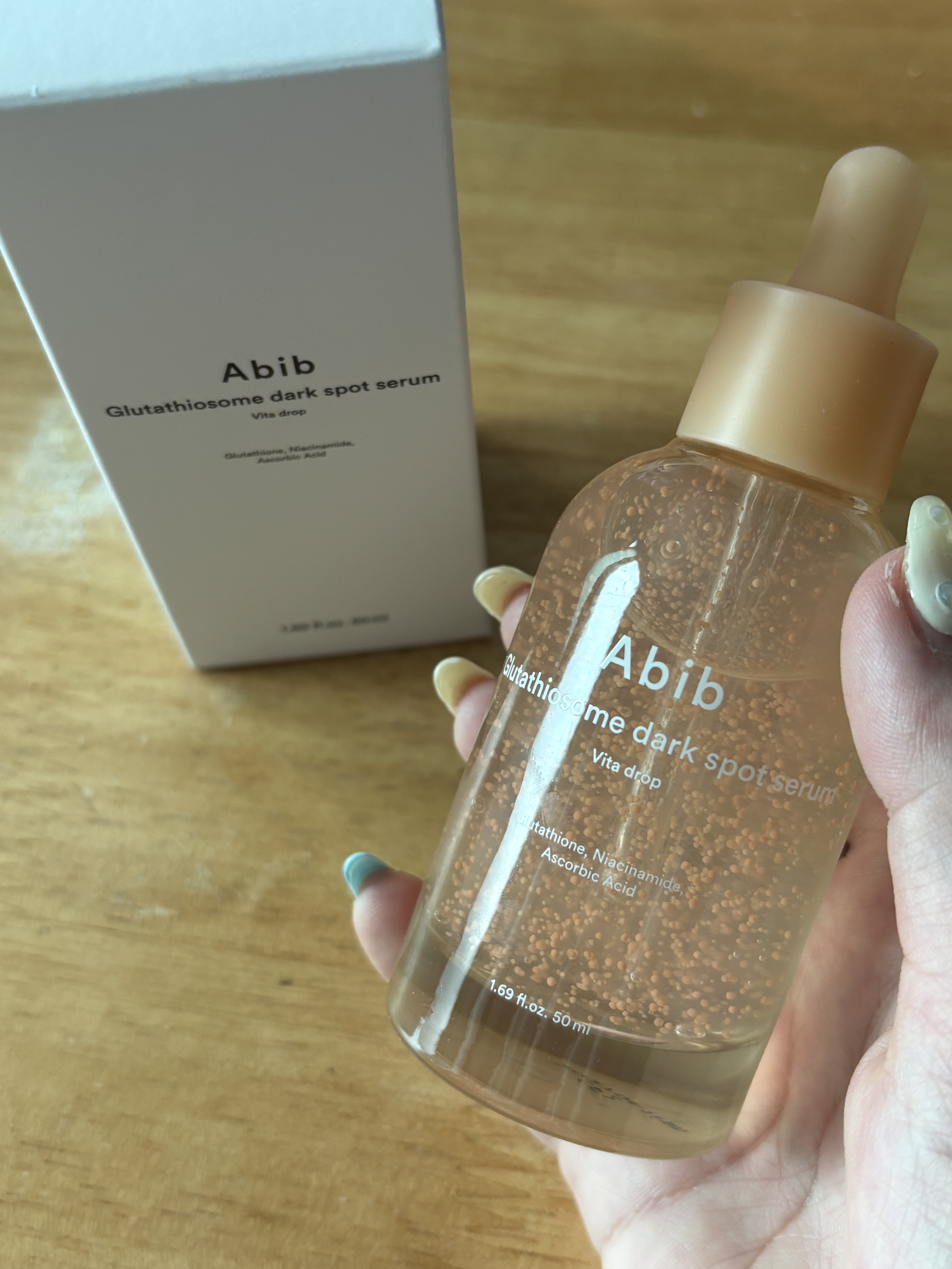 グルタチオンソームダークスポットセラムビタドロップ/Abib /美容液を使ったクチコミ（1枚目）