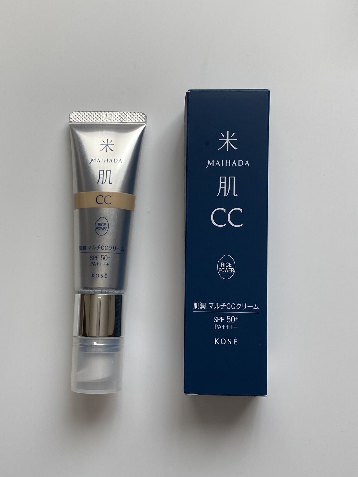 肌潤　マルチCCクリーム/米肌/CCクリームを使ったクチコミ（1枚目）