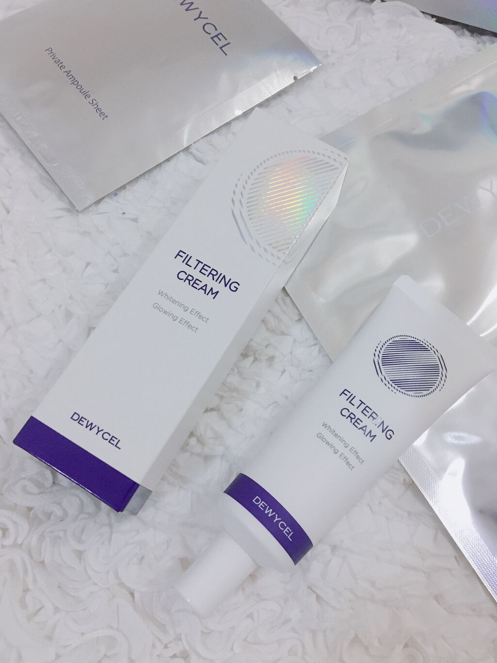 フィルタリングクリーム/DEWYCEL/日焼け止めクリームを使ったクチコミ（2枚目）