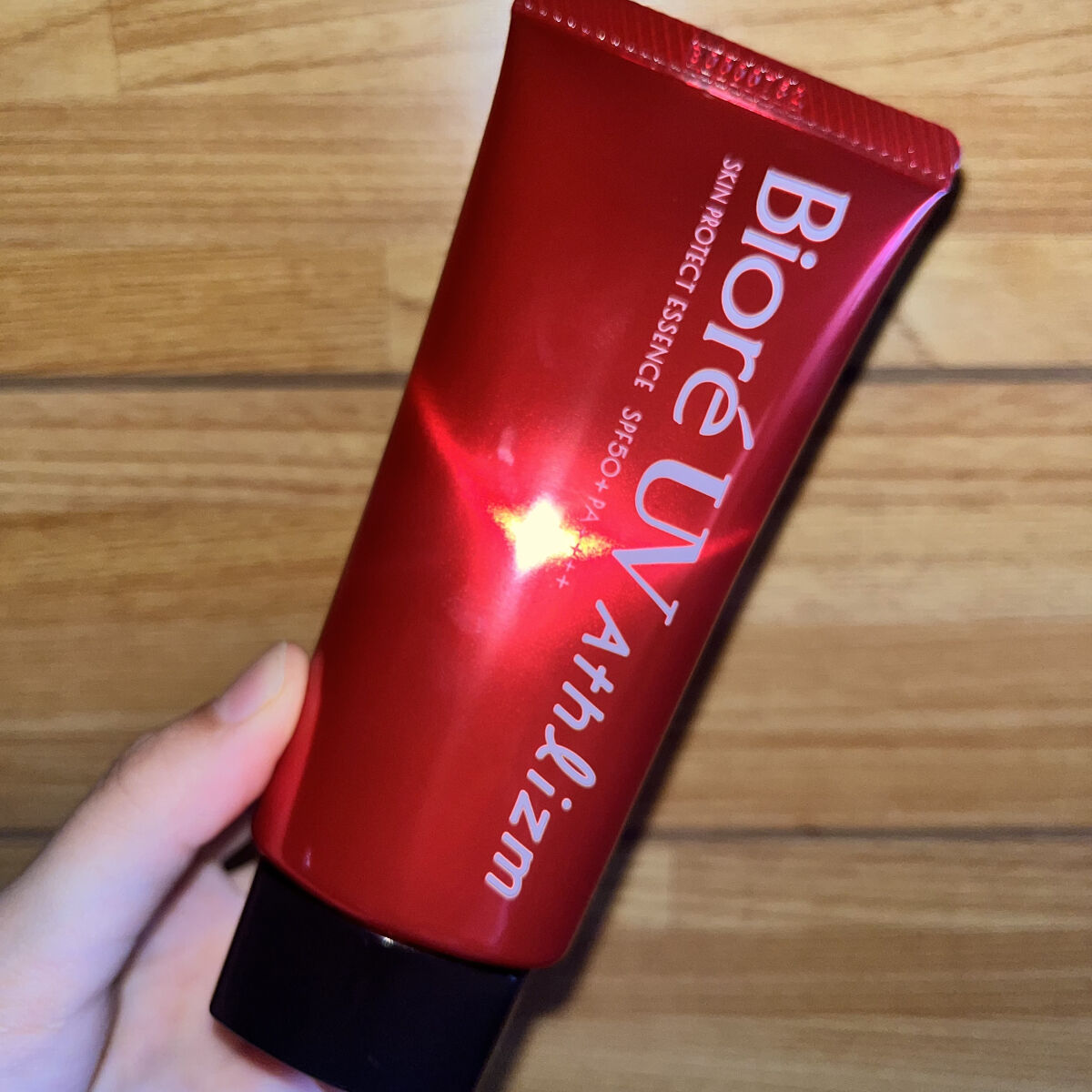 UV  アスリズム　スキンプロテクトエッセンス/ビオレ/日焼け止めローションを使ったクチコミ（2枚目）