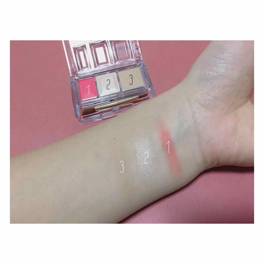 シークレットカラーアイズ/キャンメイク/アイシャドウパレットを使ったクチコミ（3枚目）