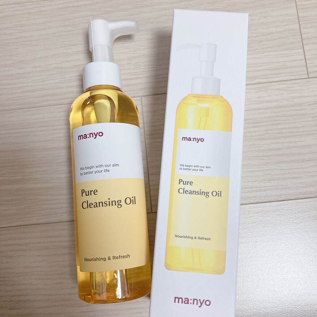 ピュア クレンジング オイル/manyo/オイルクレンジングを使ったクチコミ（1枚目）