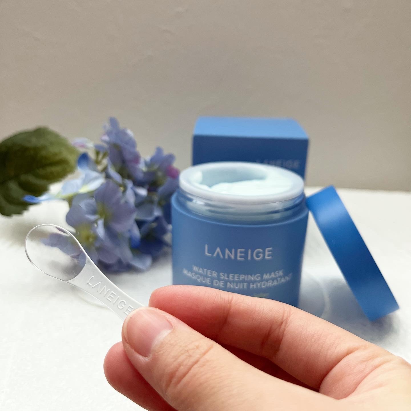 ウォータースリーピングマスク/LANEIGE/フェイスクリームを使ったクチコミ（2枚目）