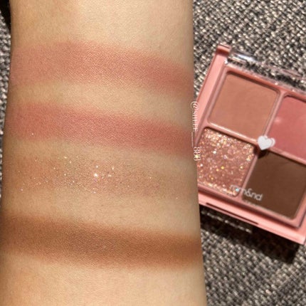 ベターザンアイズ/rom&nd/アイシャドウパレットを使ったクチコミ(2枚目)