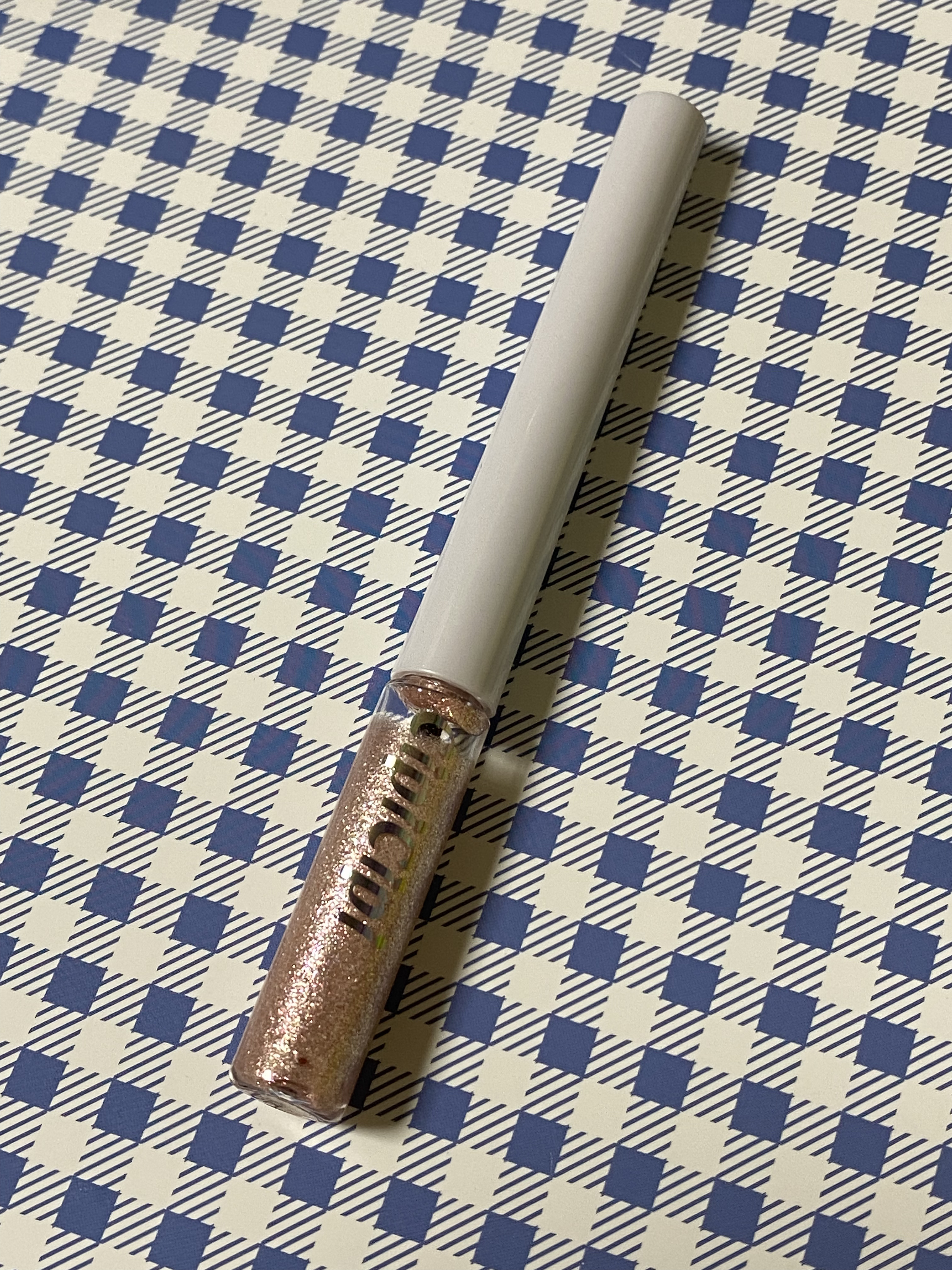 グリッター イルミネーションライナー R 102 スノーピンク(限定)/CipiCipi/リキッドアイライナーを使ったクチコミ（3枚目）