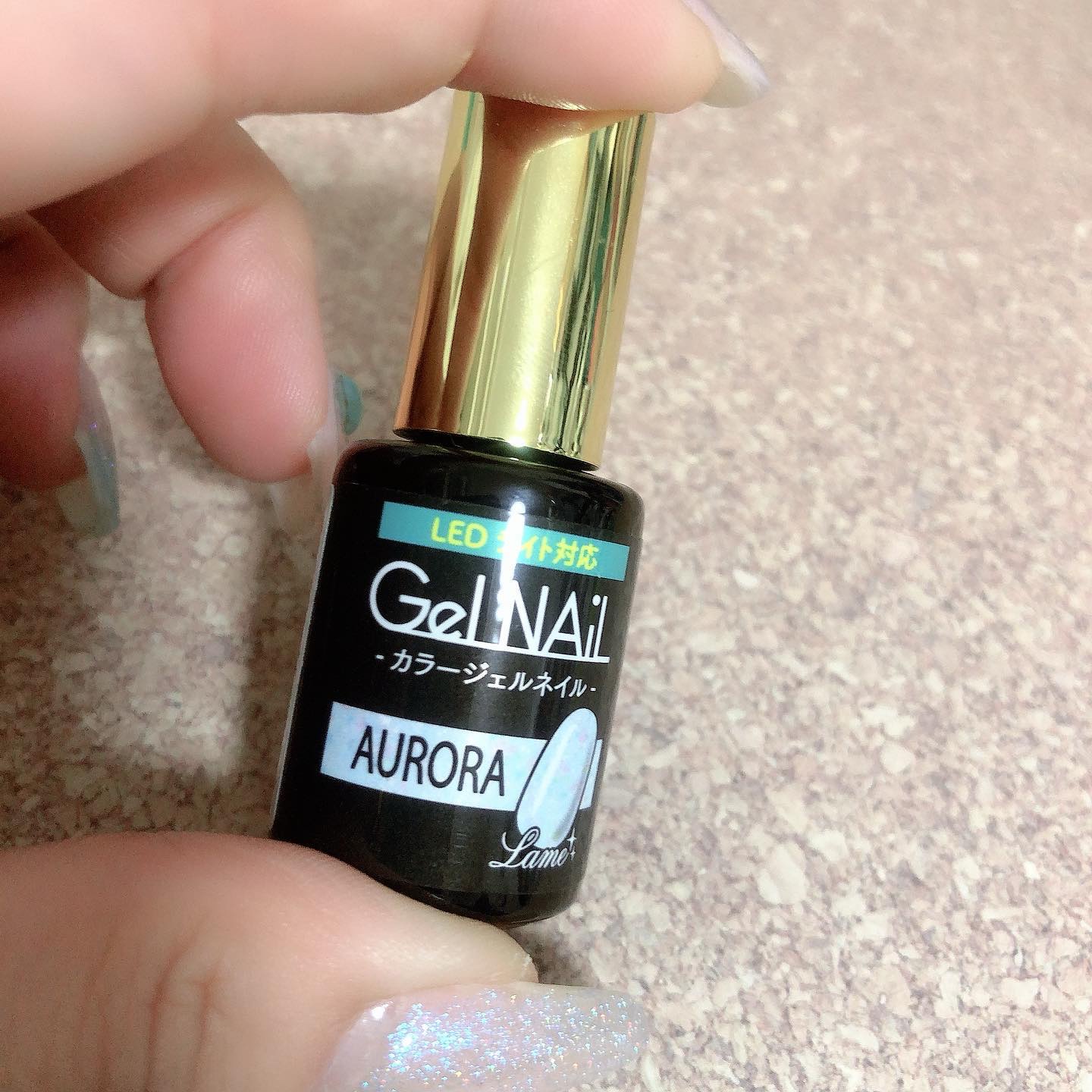 ジェルネイル（ライト対応）/セリア/ジェルネイルを使ったクチコミ（3枚目）