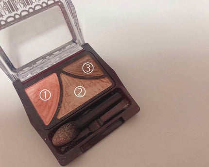 ジューシーピュアアイズ/キャンメイク/アイシャドウパレットを使ったクチコミ(2枚目)