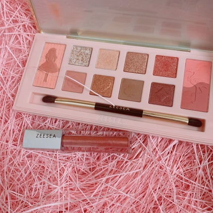 ダイヤモンドシリーズ 星空リキッドアイシャドウ/ZEESEA/リキッドアイシャドウを使ったクチコミ(2枚目)