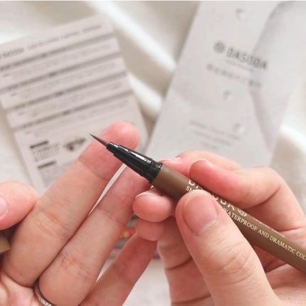 リキッドライナー DASODA✕Chihiro Anaiコラボ /DASODA/リキッドアイライナーを使ったクチコミ(3枚目)