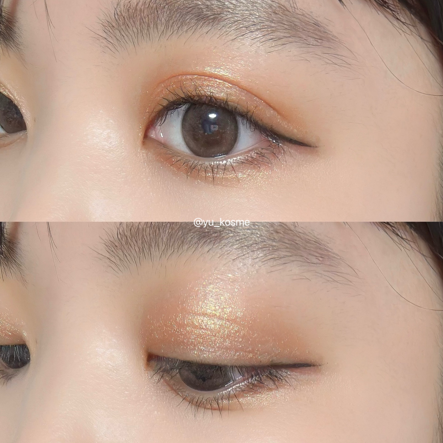 リュクスアイシャドウ 01 ヒートレイ(リッチ メタル)/BOBBI BROWN/単色アイシャドウを使ったクチコミ（3枚目）