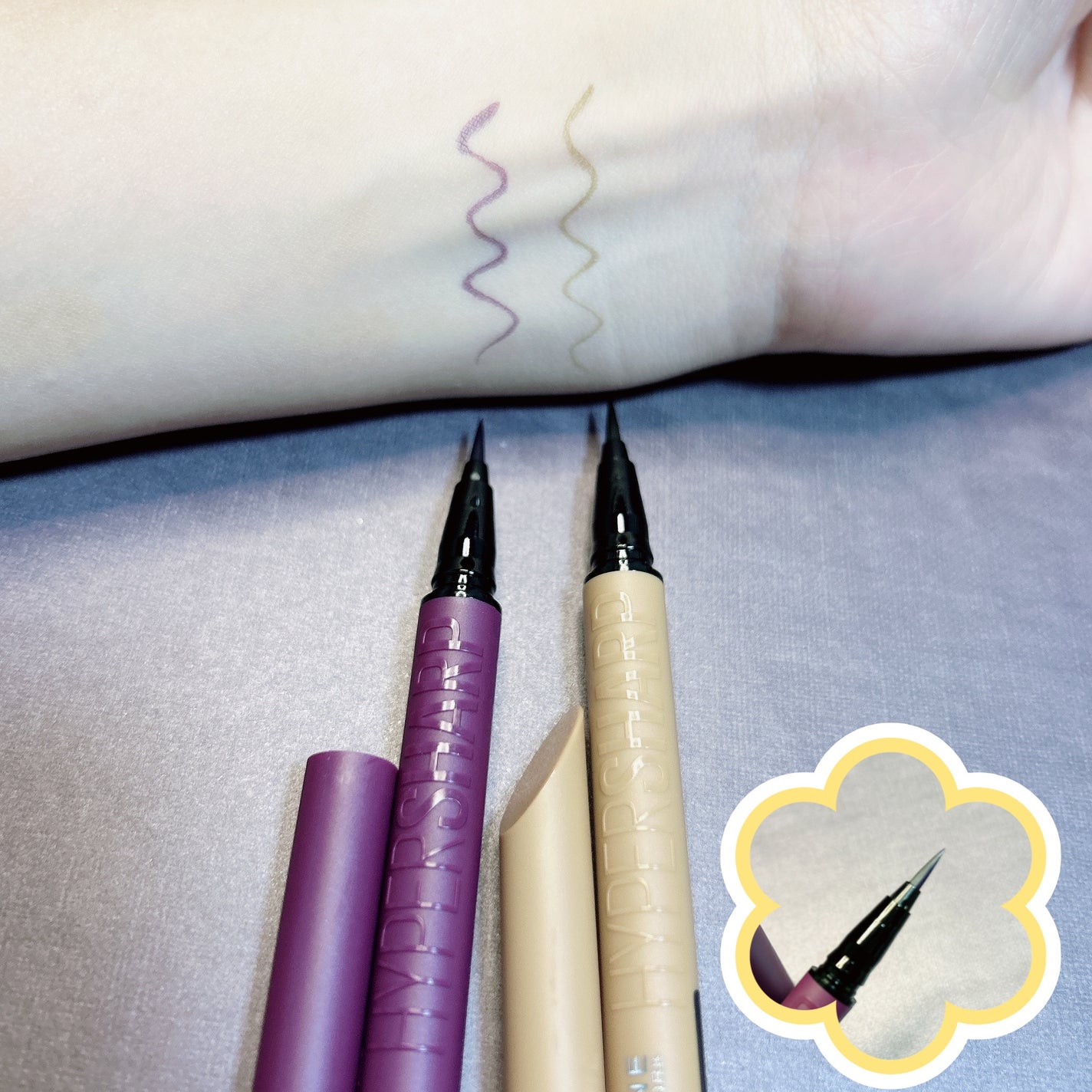 ウルトラカラー アイライナー/MAYBELLINE NEW YORK/リキッドアイライナーを使ったクチコミ(3枚目)