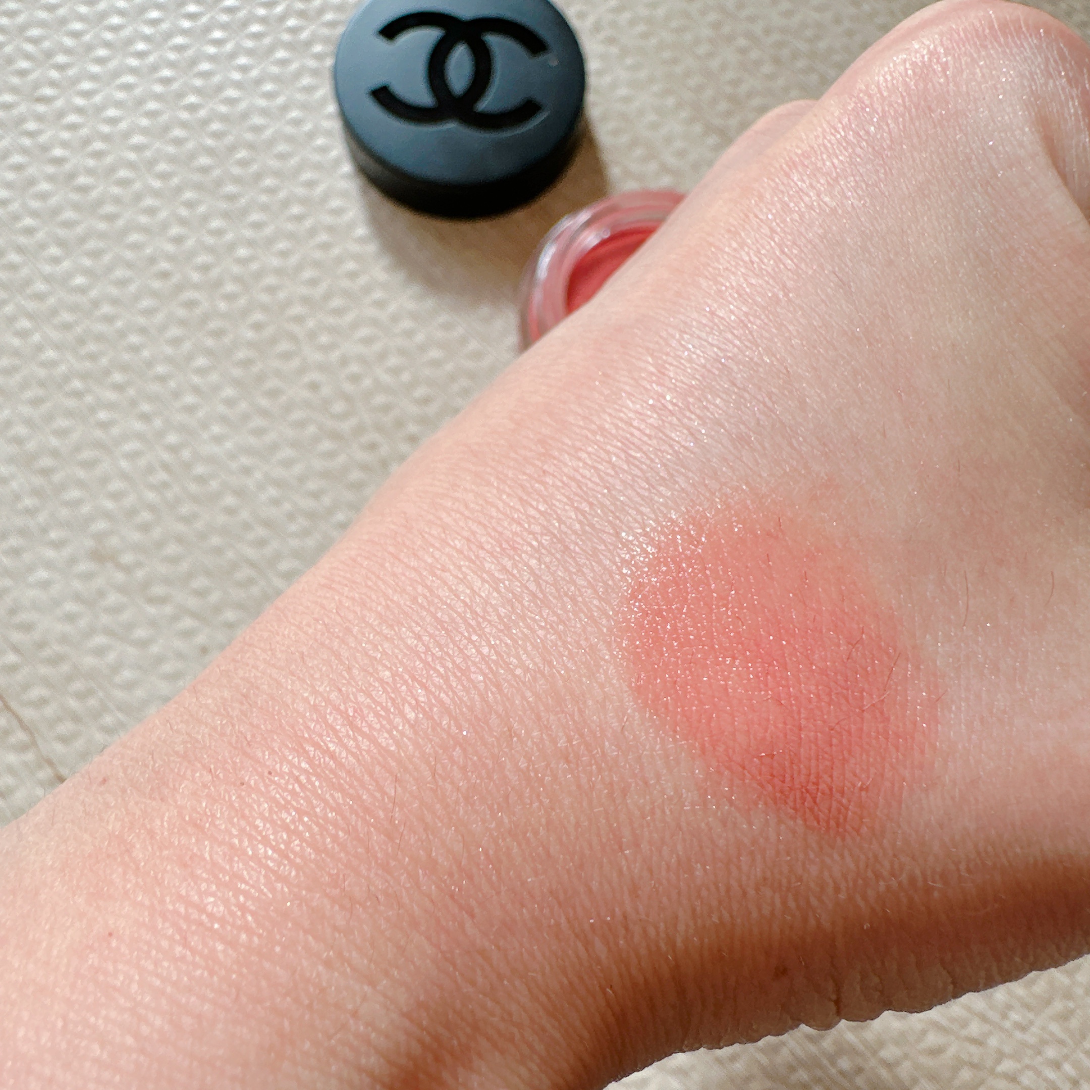  リップ＆チーク ボーム N°1 ドゥ シャネル/CHANEL/口紅を使ったクチコミ（3枚目）