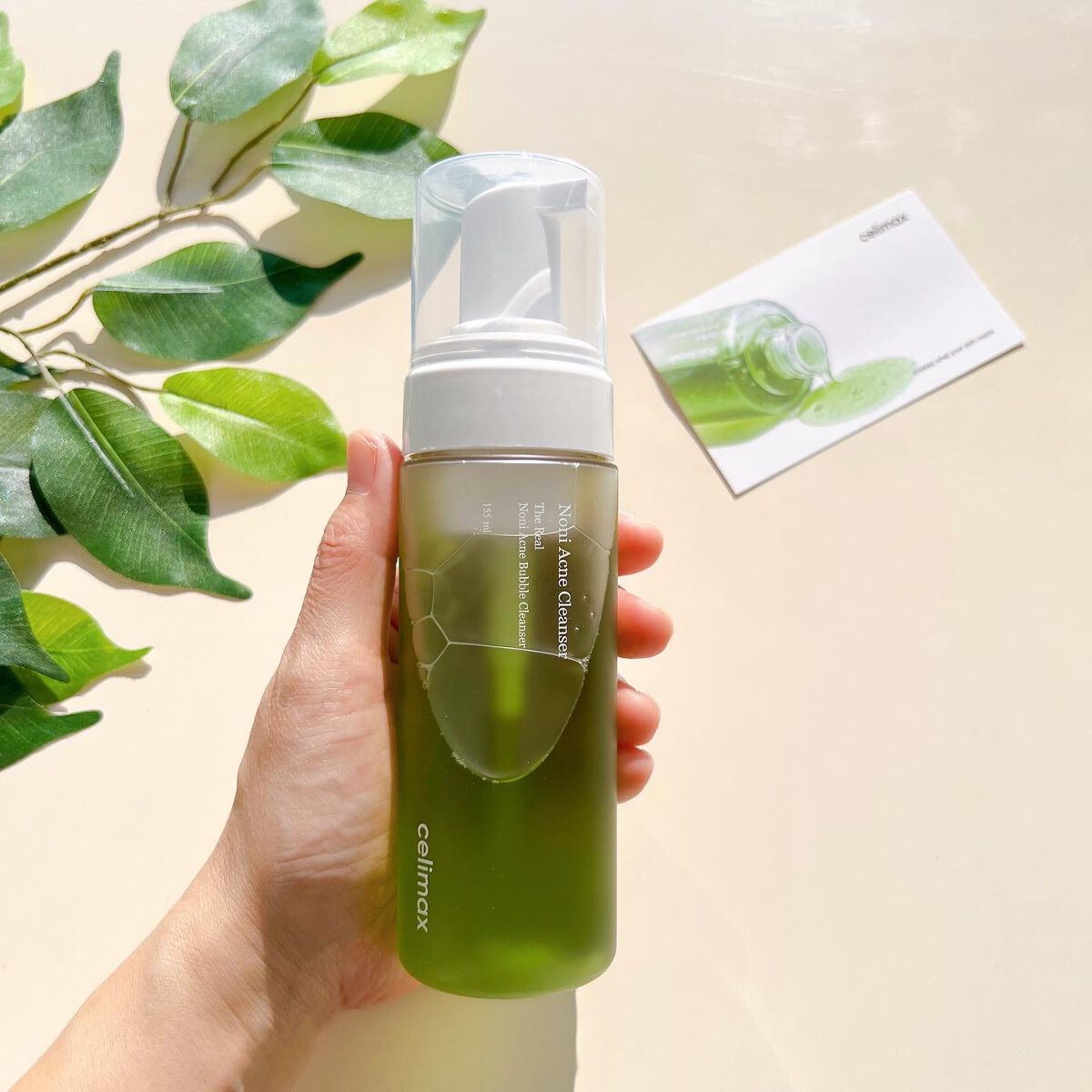 ザリアルノニアクネバブルクレンザー/celimax/泡洗顔を使ったクチコミ(5枚目)