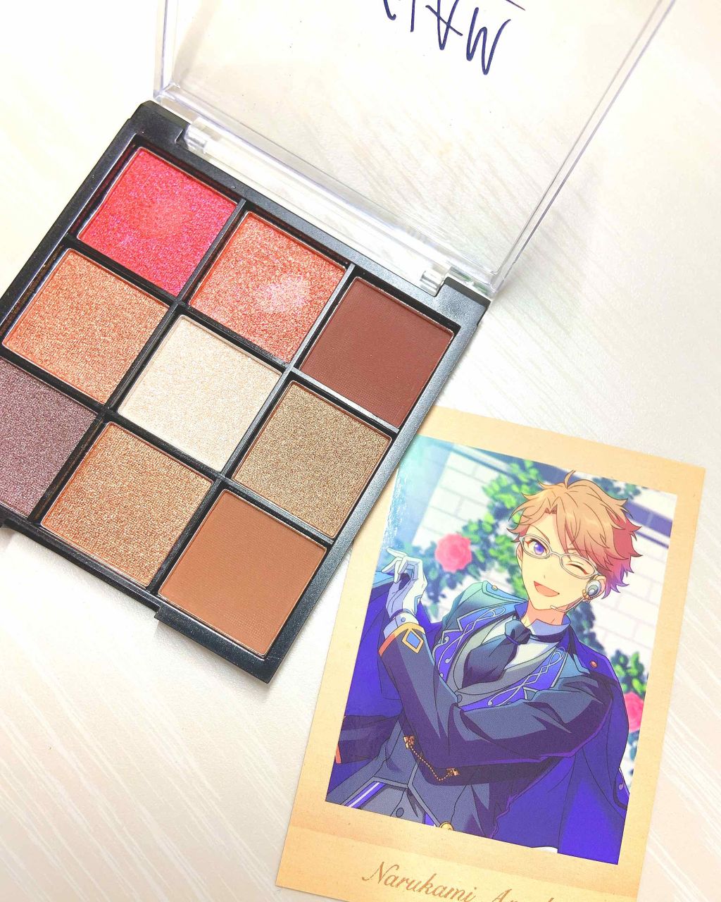 UR GLAM BLOOMING EYE COLOR PALETTE/U R GLAM/アイシャドウパレットを使ったクチコミ(1枚目)
