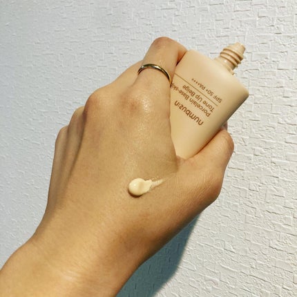 3番 ノーファンデ陶器肌トーンアップクリーム/numbuzin/化粧下地を使ったクチコミ(2枚目)