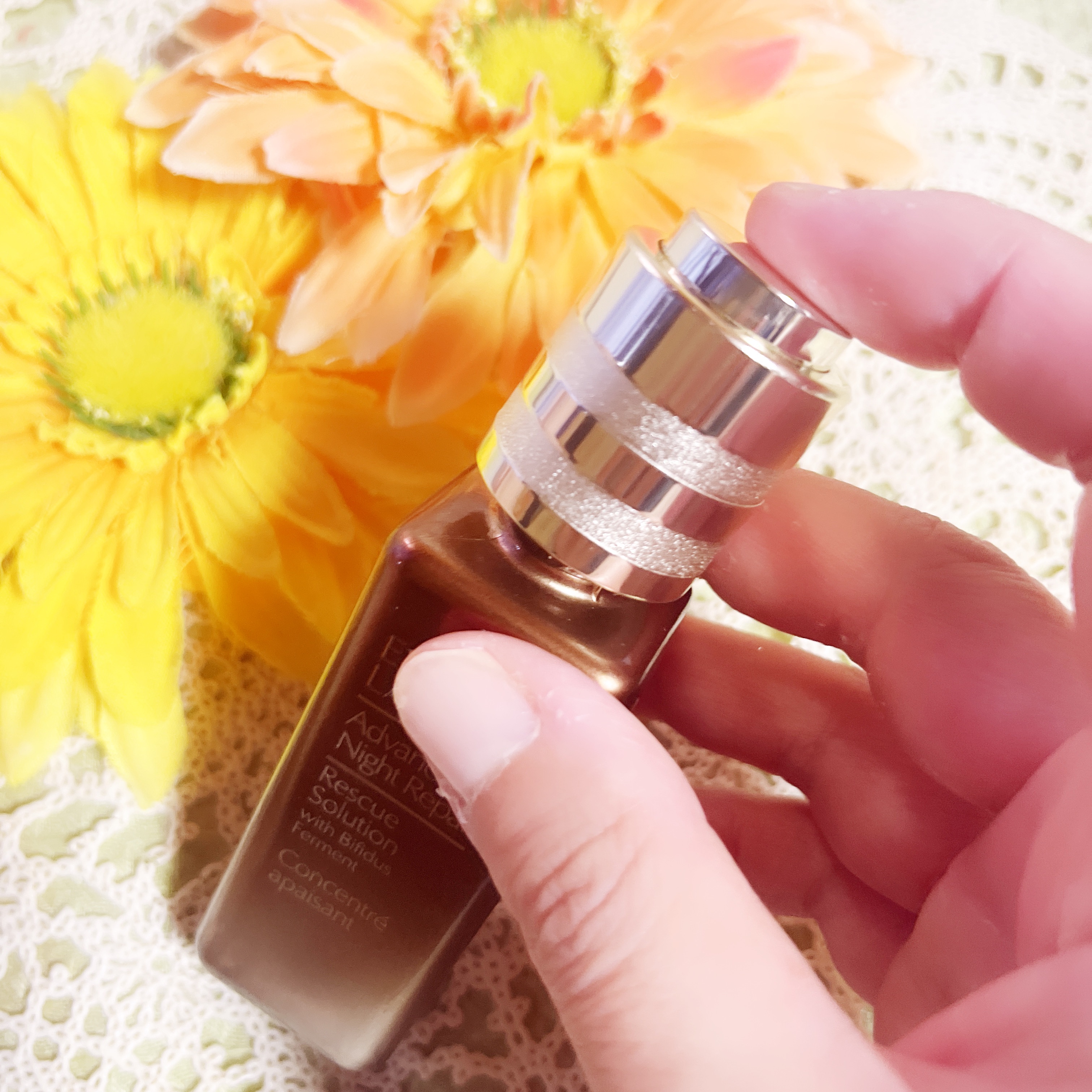 試してみた】アドバンス ナイト リペア R ソリューション ESTEE LAUDER