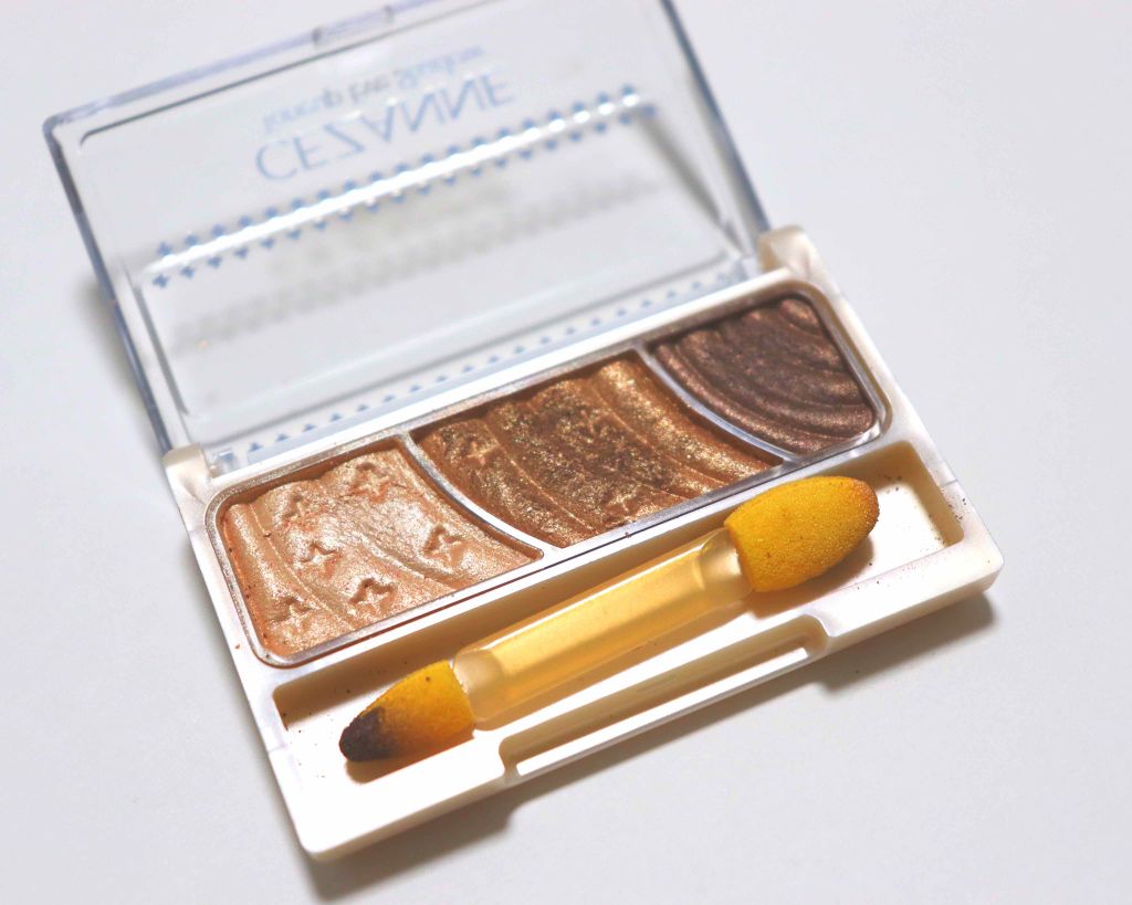 トーンアップアイシャドウ/CEZANNE/アイシャドウパレットを使ったクチコミ（1枚目）