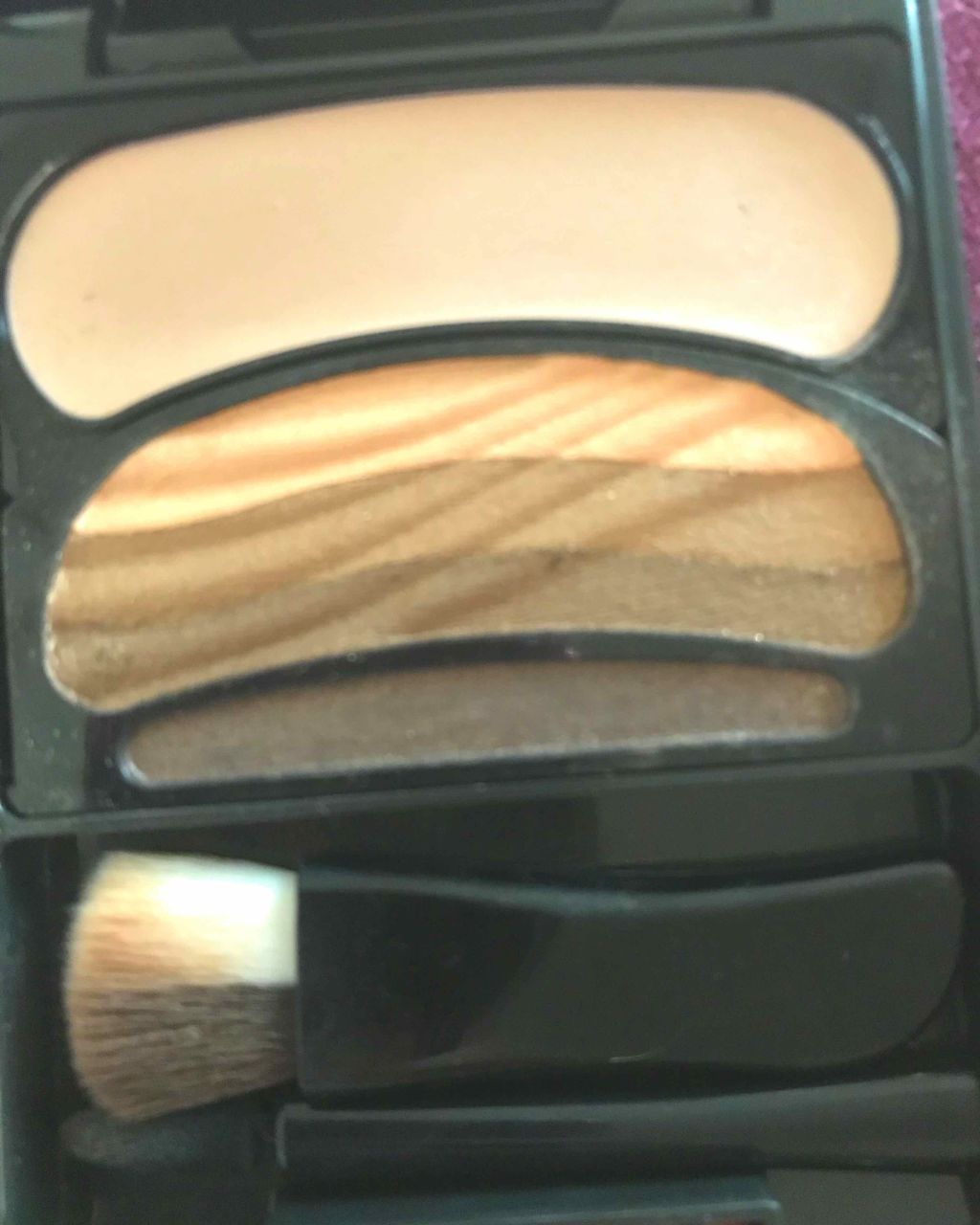 ブラシひと塗りシャドウ/オーブ/アイシャドウパレットを使ったクチコミ（3枚目）