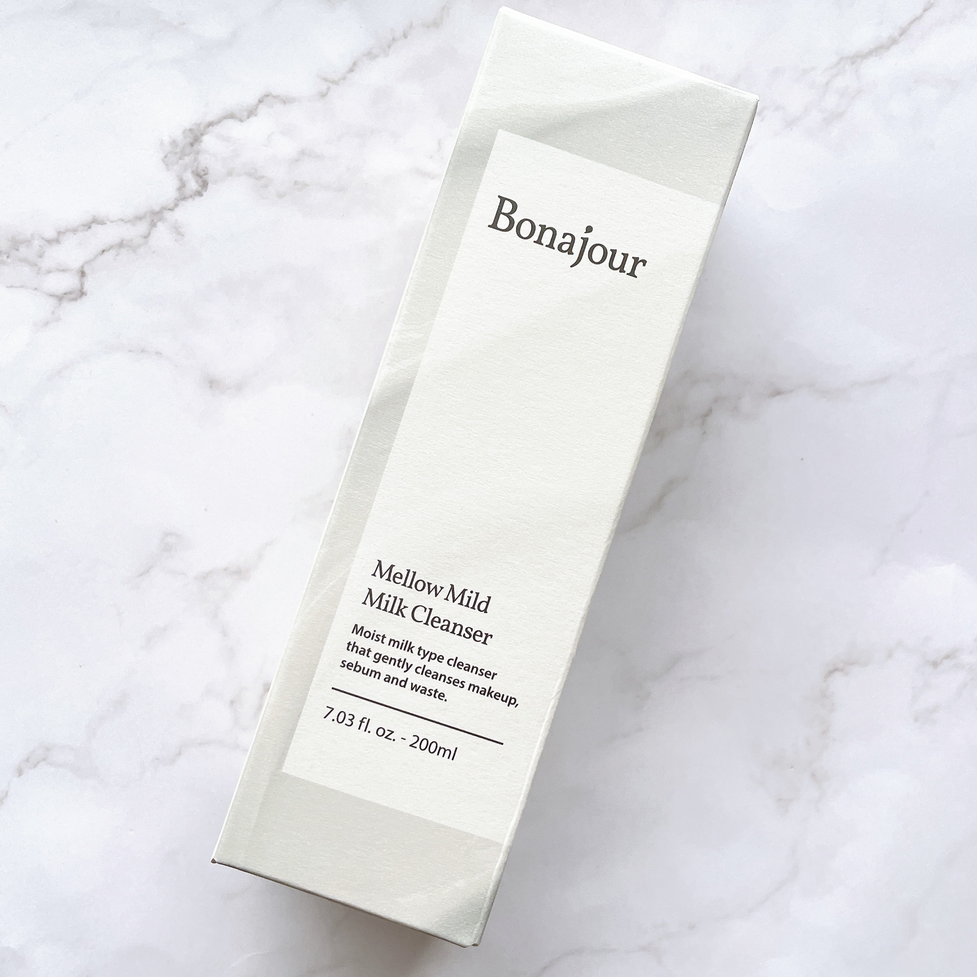 メロウマイルドミルククレンザー/Bonajour/ミルククレンジングを使ったクチコミ（2枚目）