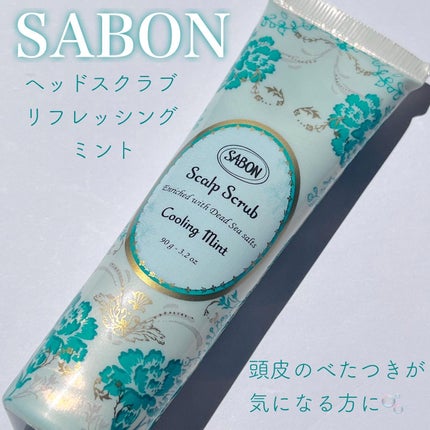 ヘッドスクラブ リフレッシング(ミント)/SABON/ヘッドスクラブを使ったクチコミ(1枚目)