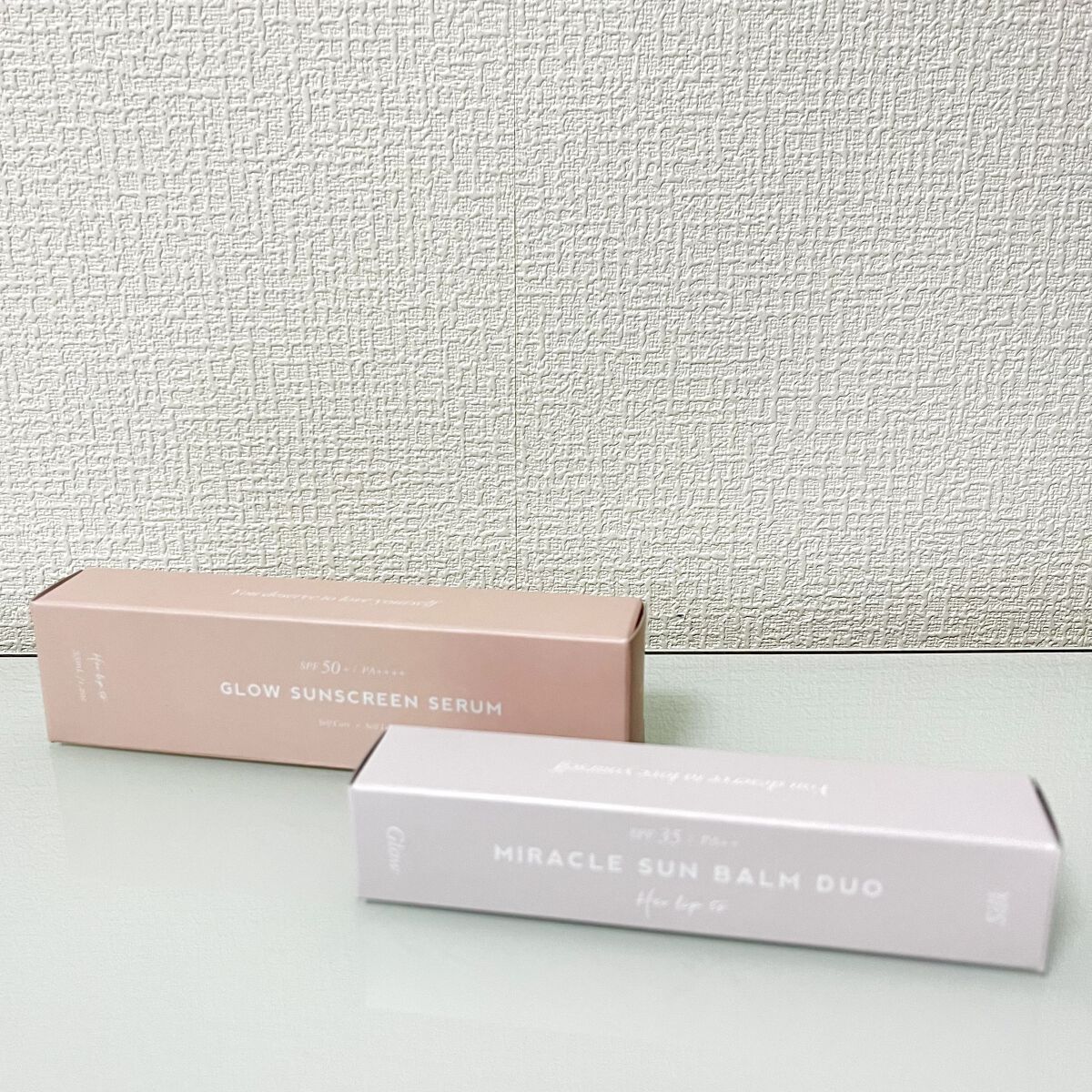 ミラクル サンバーム デュオ/Her lip to BEAUTY/日焼け止めスティックを使ったクチコミ（2枚目）