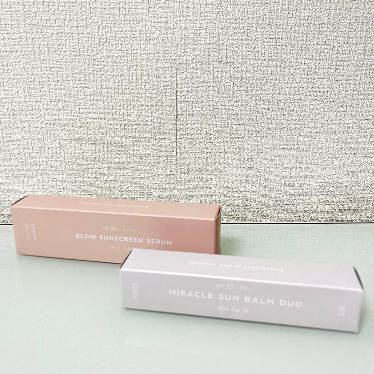 グロウサンスクリーンセラム/Her lip to BEAUTY/日焼け止めローションを使ったクチコミ(2枚目)