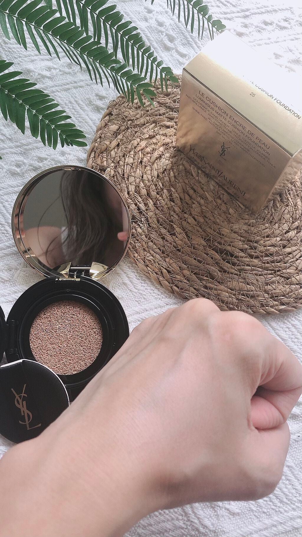 アンクル ド ポー ルクッションN/YVES SAINT LAURENT BEAUTE/クッションファンデーションを使ったクチコミ(4枚目)