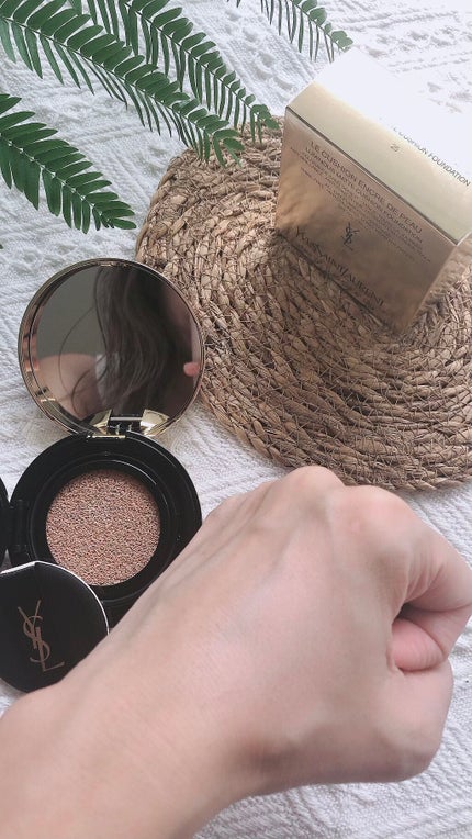 アンクル ド ポー ルクッションN/YVES SAINT LAURENT BEAUTE/クッションファンデーションを使ったクチコミ(4枚目)