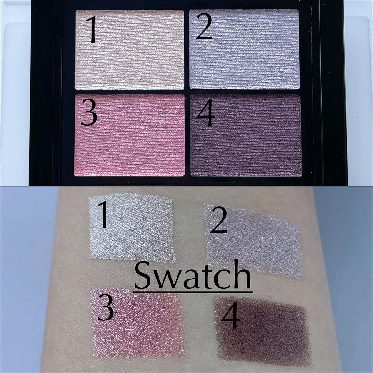 ワンダー エバー アイシャドウ/リンメル ロンドン/アイシャドウパレットを使ったクチコミ（2枚目）