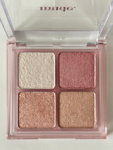 フルブルームグロウパレット/mude/アイシャドウパレットを使ったクチコミ(4枚目)