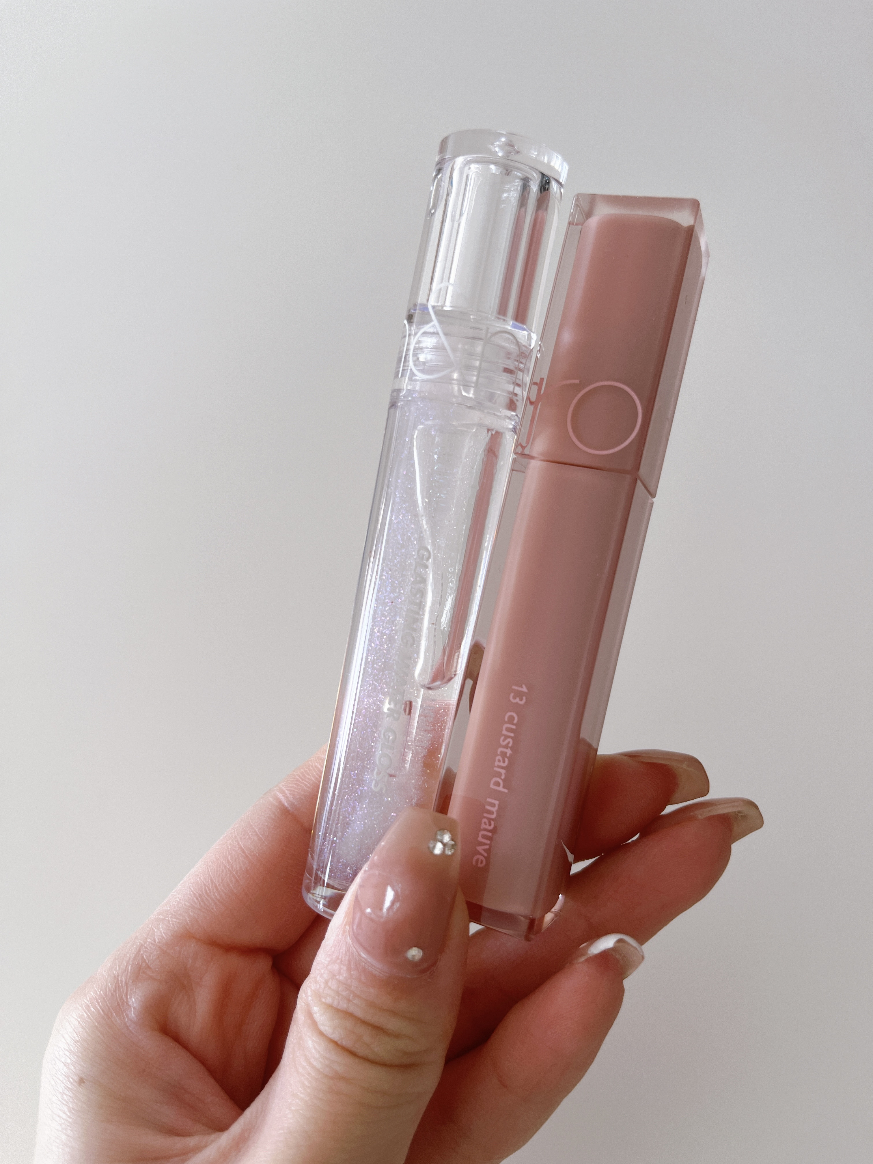 デュイフルウォーターティント<ミルクグロッサリー> 02 SALTY PEACH/rom&nd/リップティントを使ったクチコミ（2枚目）