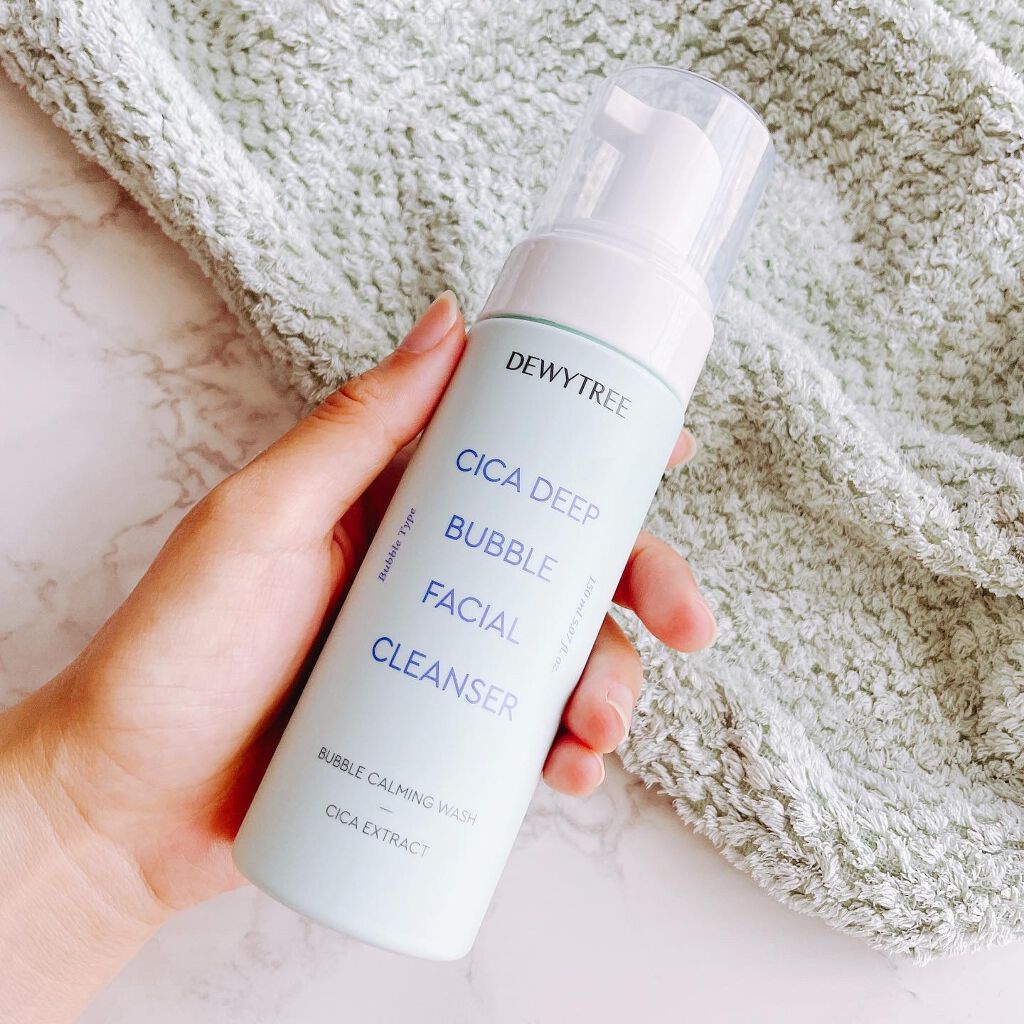 CICAバブルフェイシャルクレンザー /DEWYTREE/洗顔フォームを使ったクチコミ（3枚目）