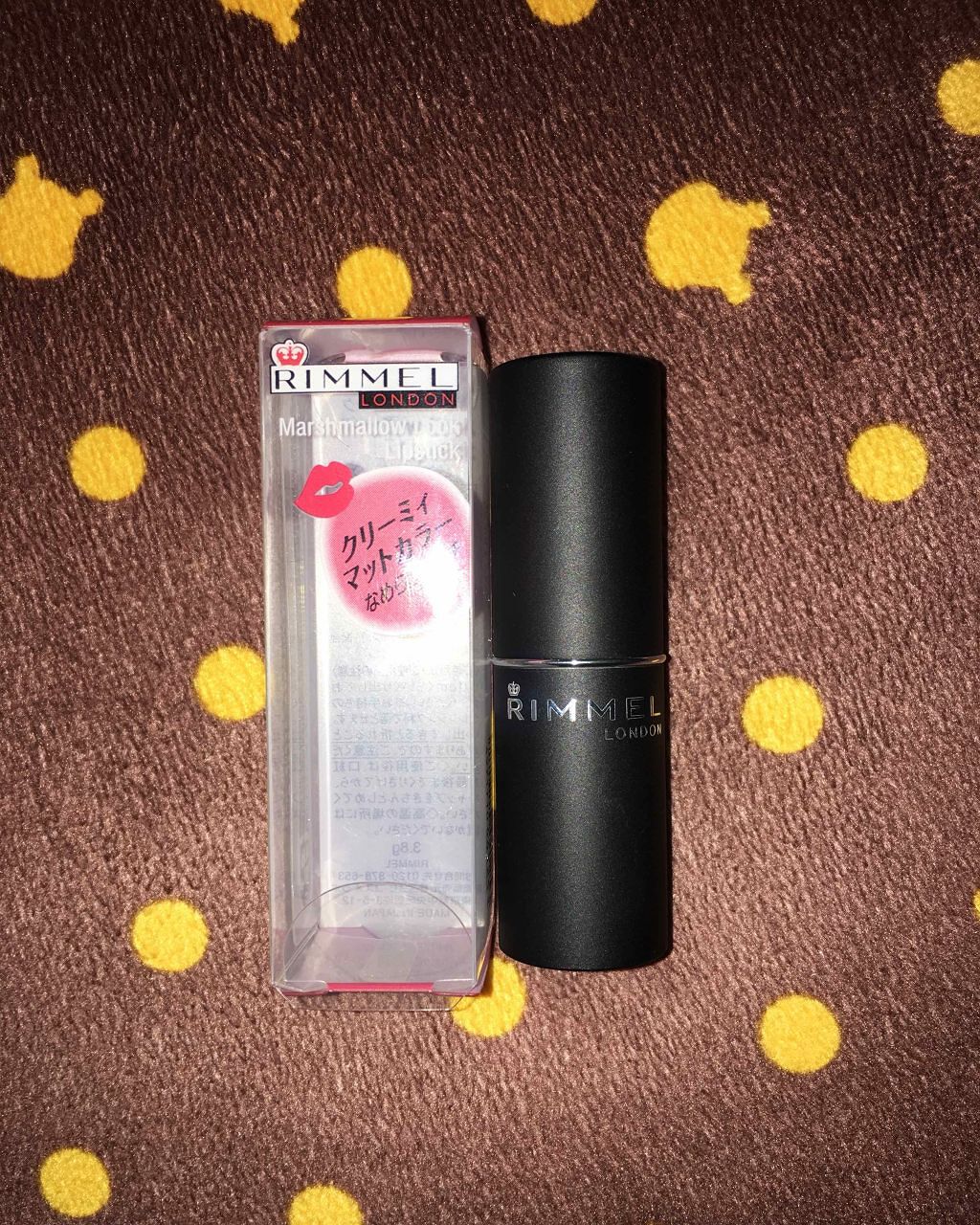 マシュマロルック リップスティック/リンメル ロンドン/口紅を使ったクチコミ（1枚目）