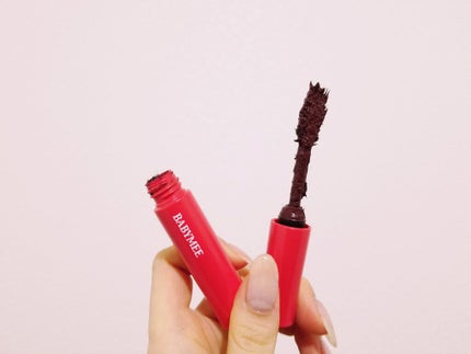 ニュアンスカラーマスカラ ボルドーブラウン/BABYMEE/マスカラの画像