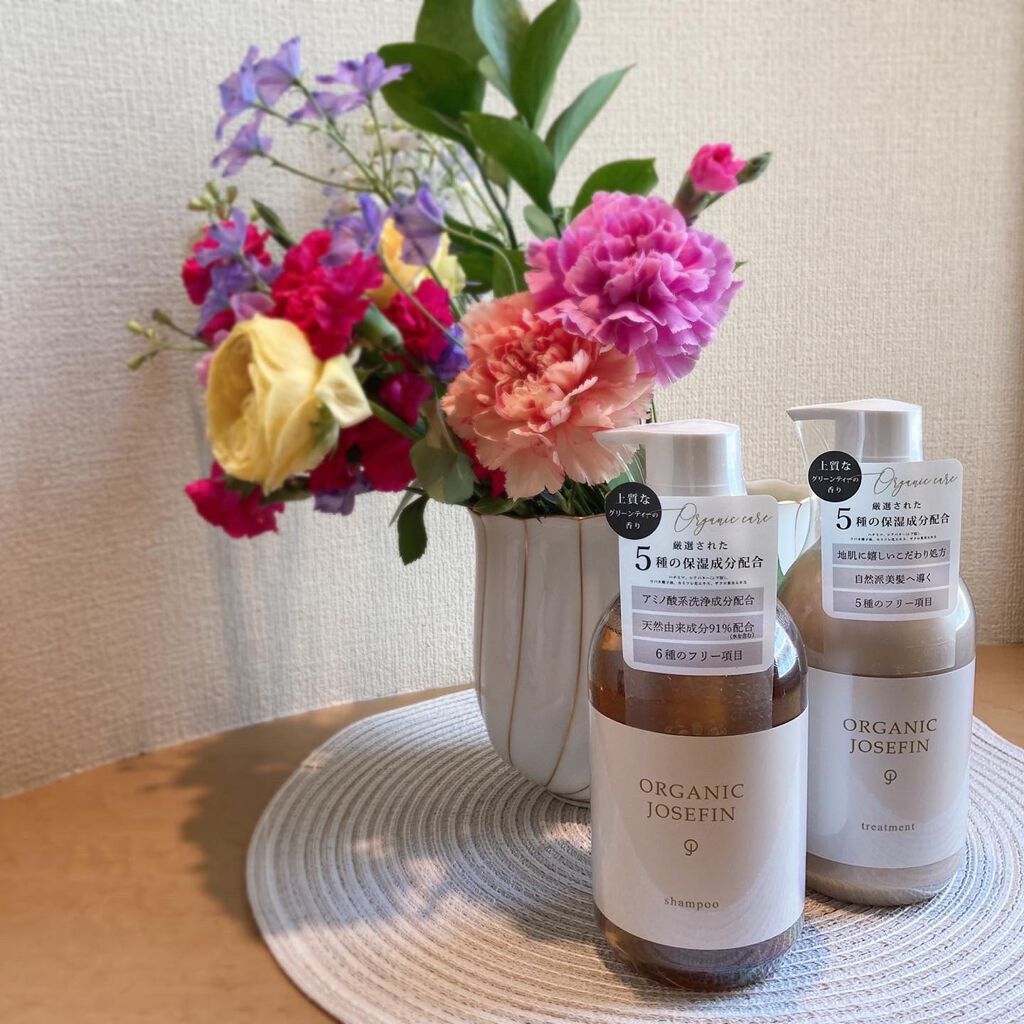 オーガニックジョセフィン シャンプー/トリートメント/ORGANIC JOSEFIN/市販シャンプーを使ったクチコミ(5枚目)