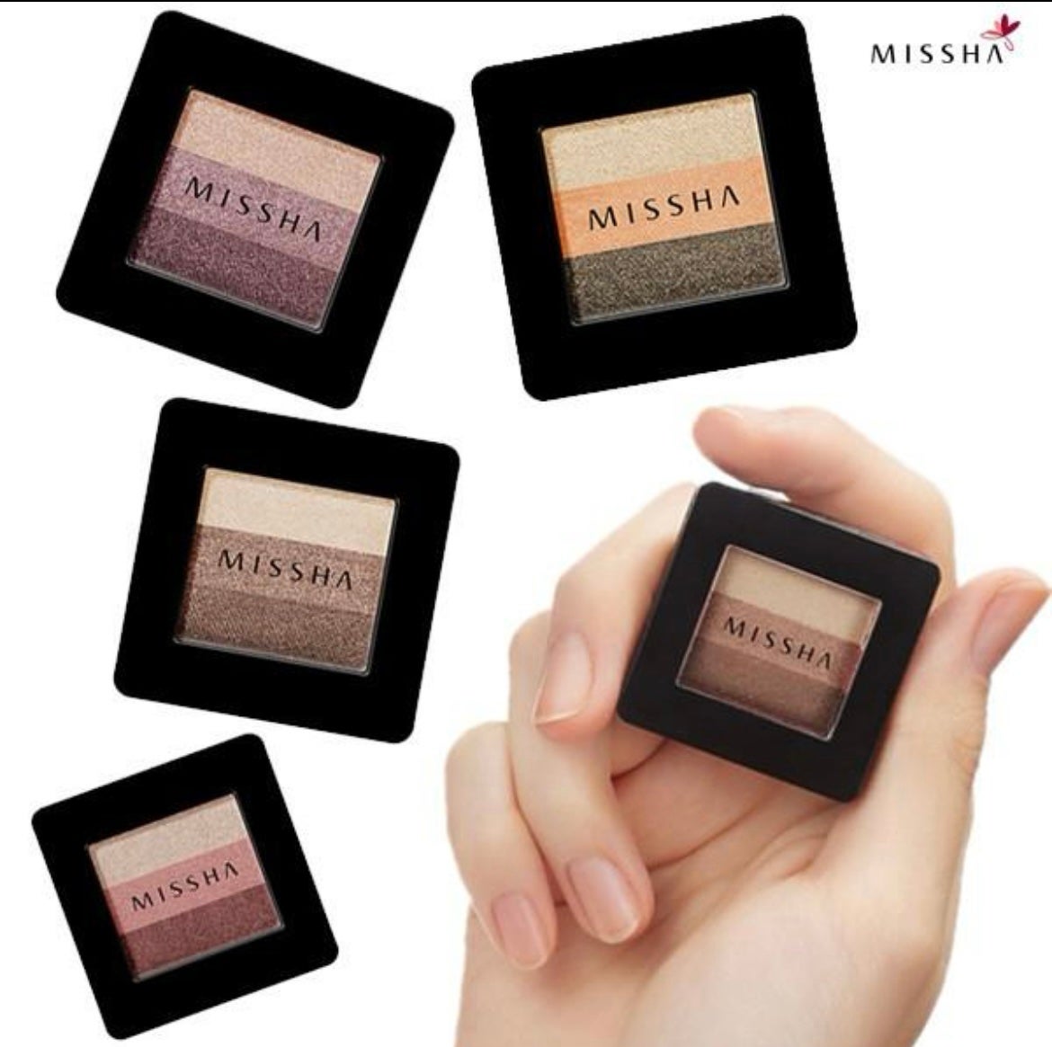 トリプルシャドウ/MISSHA/アイシャドウパレットを使ったクチコミ(1枚目)